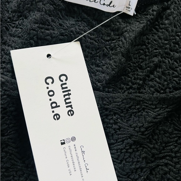 Black A line dress women’s size large - Picture 2 of 4